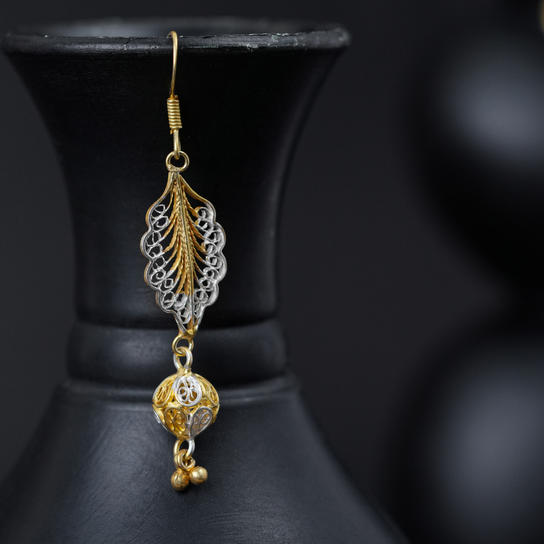 artisan Tarakashi silver earrings 925 Cuttack Odisha