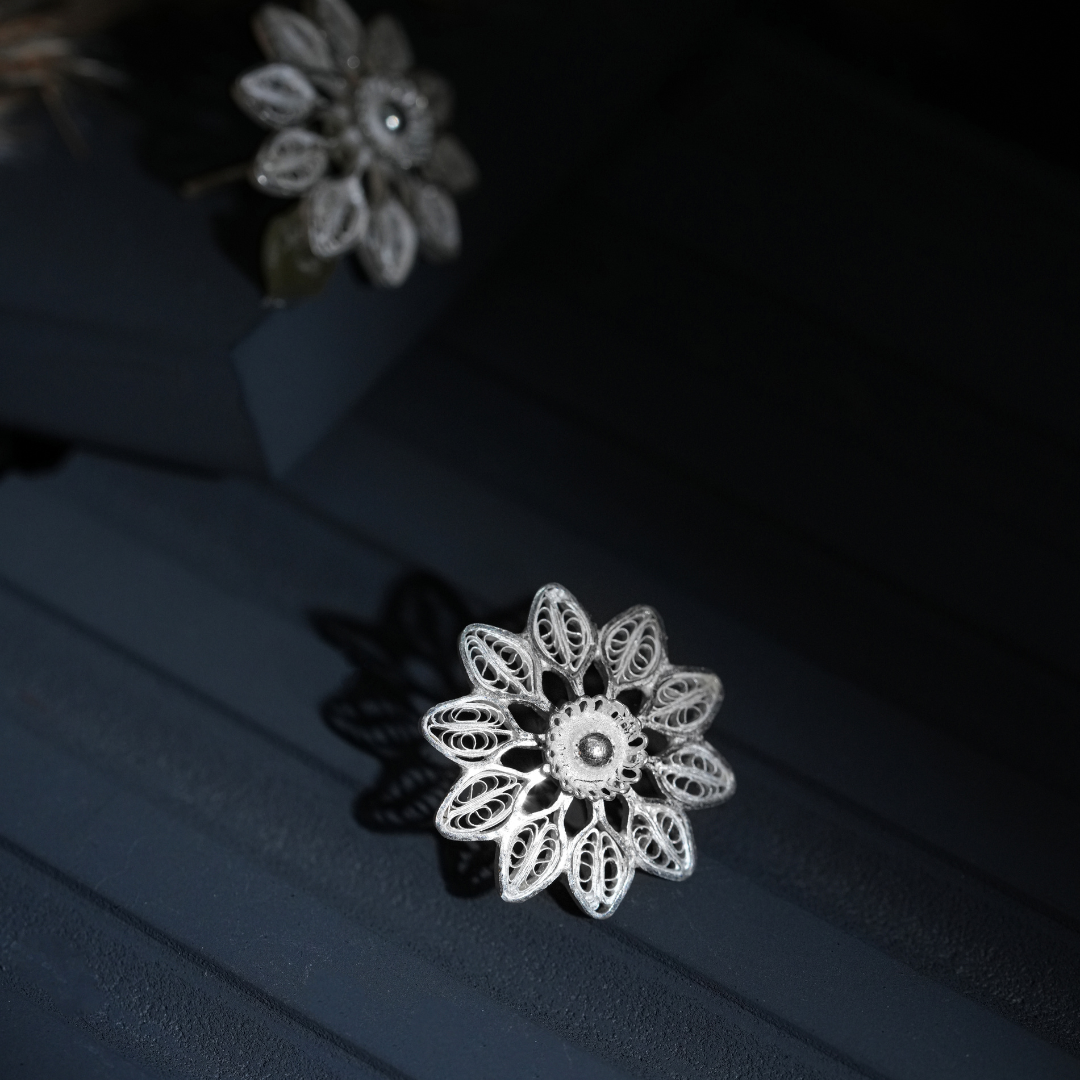authentic Odisha Tarakashi 925 silver earrings women